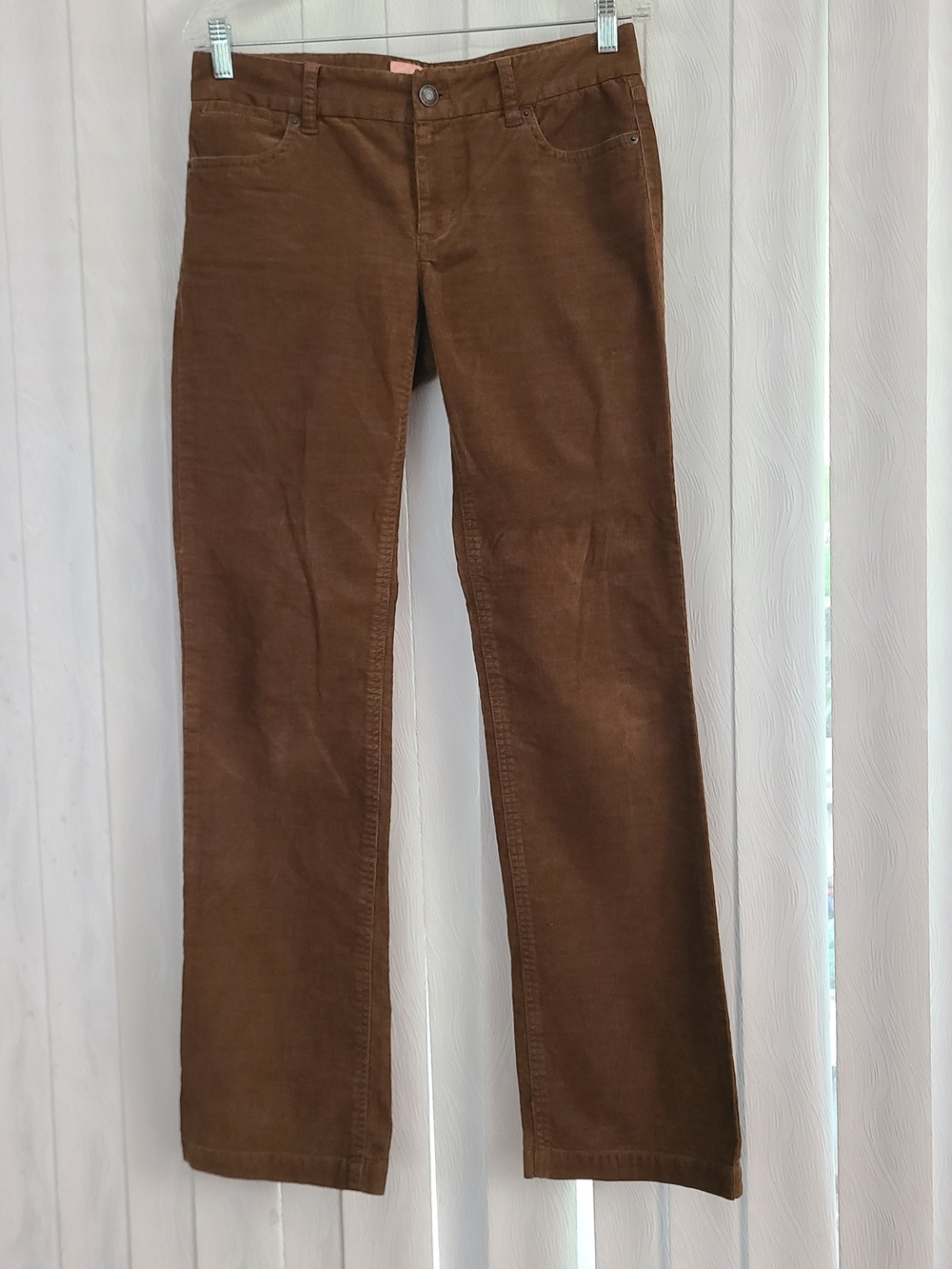 J.CREW Factory Sz 4R Brown Corduroy Low Rise Bootcut Pockets Casual Pant